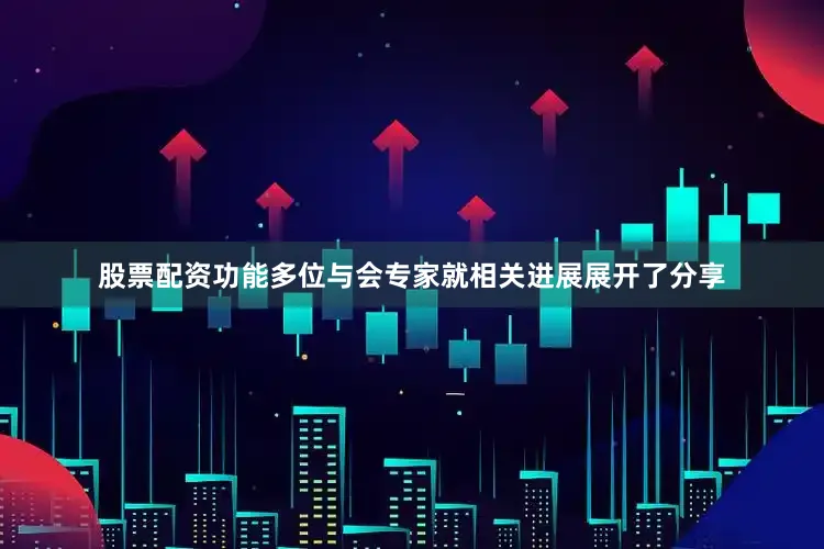 股票配资功能多位与会专家就相关进展展开了分享